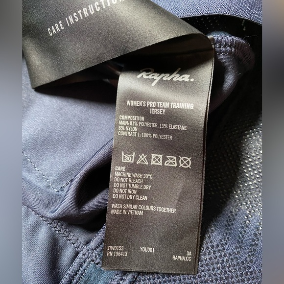 Rapha Pro Team Training Jersey - Dark Navy/Navy Women’s size Small - Picture 7 of 9